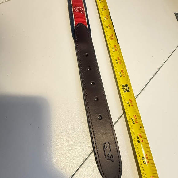 Vineyard Vines Belt University of Utah Sz 36 - Picture 5 of 8